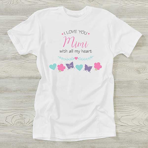 Grandma Has All Our Hearts Personalized Ladies Shirts - 28872