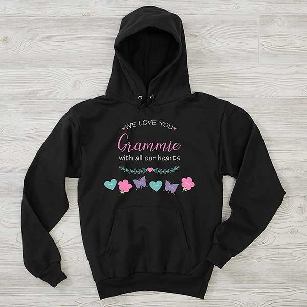 Grandma Has All Our Hearts Personalized Adult Sweatshirts - 28873