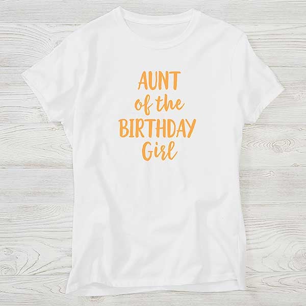 Family Birthday Personalized Adult Shirts - 28917