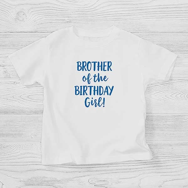 Family Birthday Personalized Kids Shirts - 28920