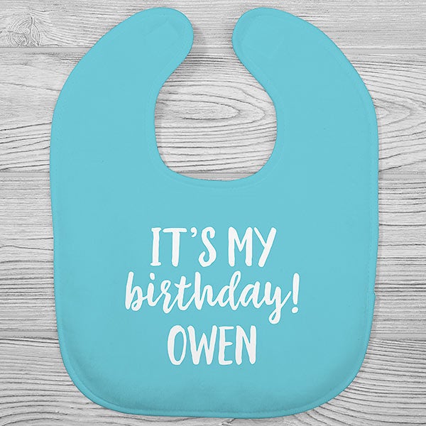 Family Birthday Personalized Baby Bibs - 28923