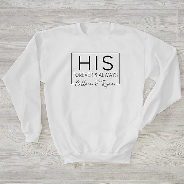 I'm Yours Personalized Woman's Sweatshirts - 28940