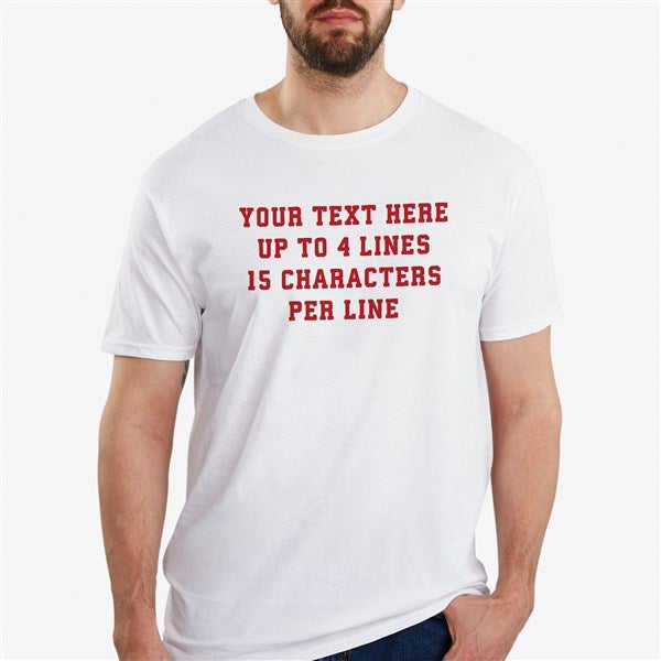 Write Your Own Personalized Men's Shirts - 28944