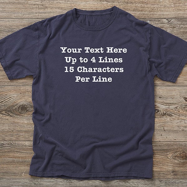 Write Your Own Personalized Men's Shirts - 28944