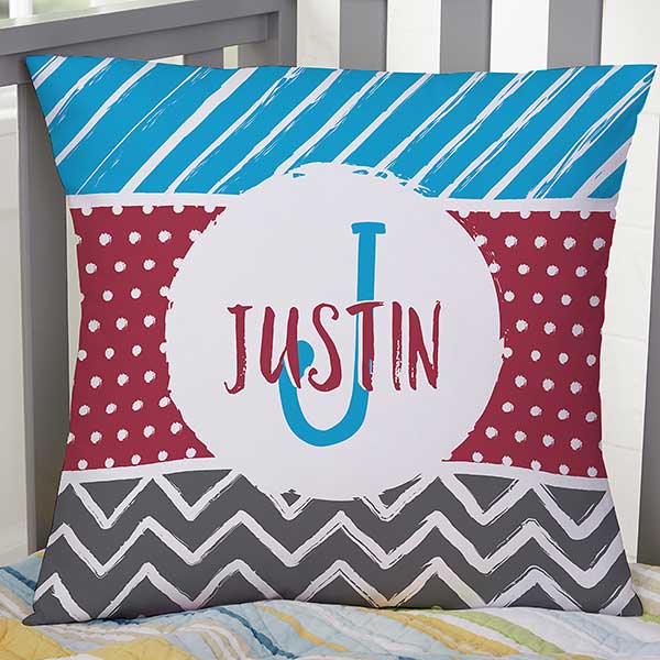 Yours Truly Personalized Throw Pillows for Kids - 28970