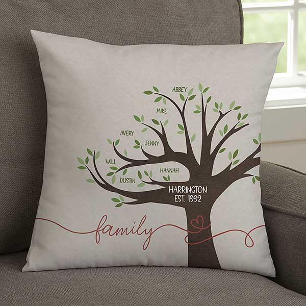Family Tree Pillow