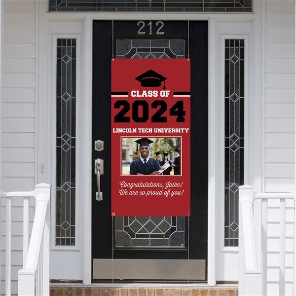 Class Of Personalized Photo Door Banner - 28992