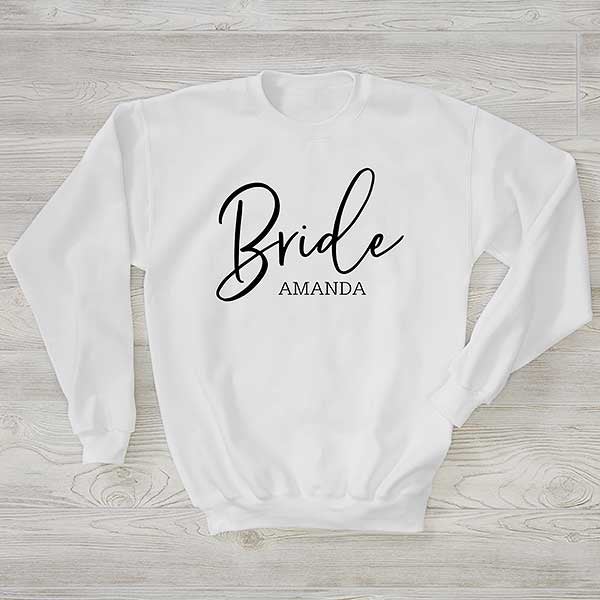 Classic Elegance Bridal Party Personalized Sweatshirts - 29042