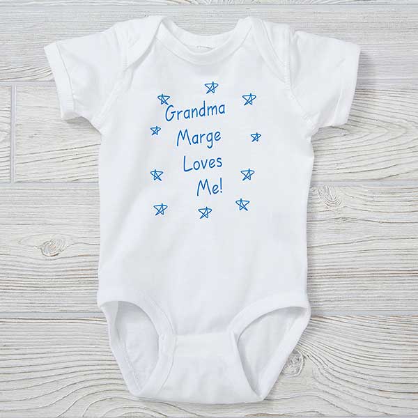 Somebody Loves Me Personalized Baby Clothing - 29089