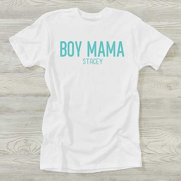 Boy Mama Personalized Mom Shirts - 29100