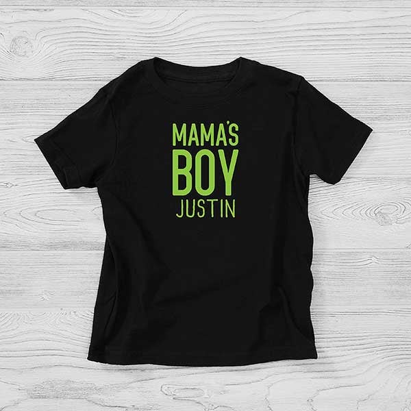 Mama's Boy Personalized Kids Shirts - 29106