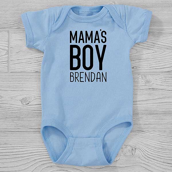 Mama's Boy Personalized Baby Clothing - 29108