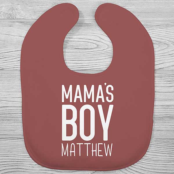Mama's Boy Personalized Baby Bibs - 29109
