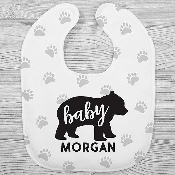 Baby Bear Personalized Baby Bibs - 29112