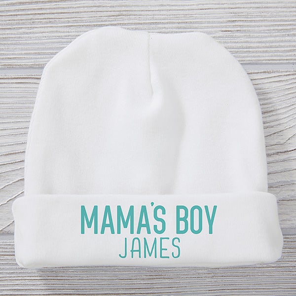 Mama's Boy Personalized Baby Hat - 29113