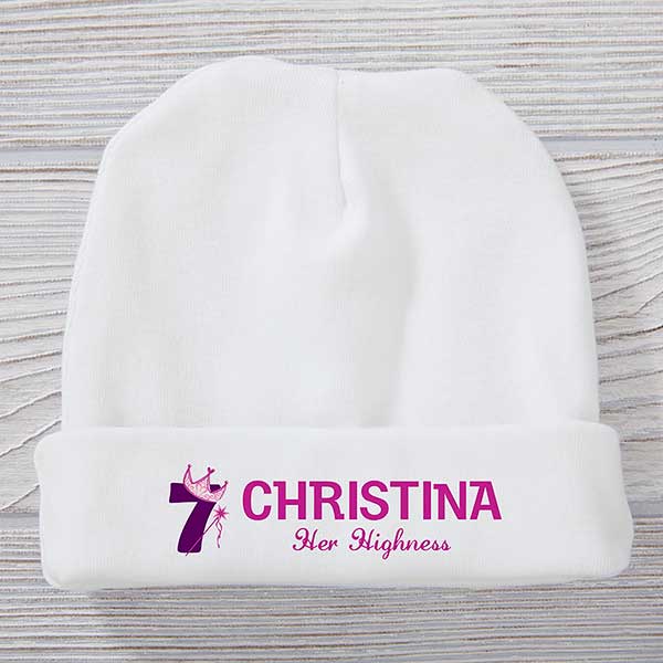Birthday Princess Personalized Baby Hats - 29158
