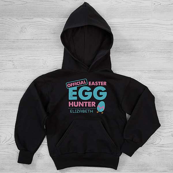 Easter Egg Hunter Personalized Kids Sweatshirts - 29189