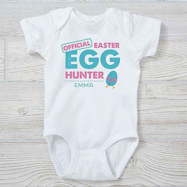 Easter Egg Hunter Personalized Baby Clothing - 29190