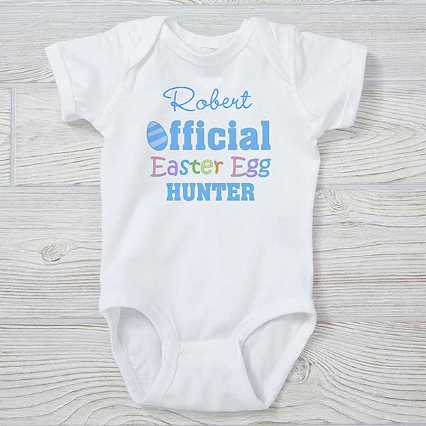 Official Egg Hunter Personalized Easter Baby Clothing - 29200