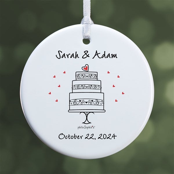 Wedding Celebration philoSophie's Personalized Ornaments - 29210