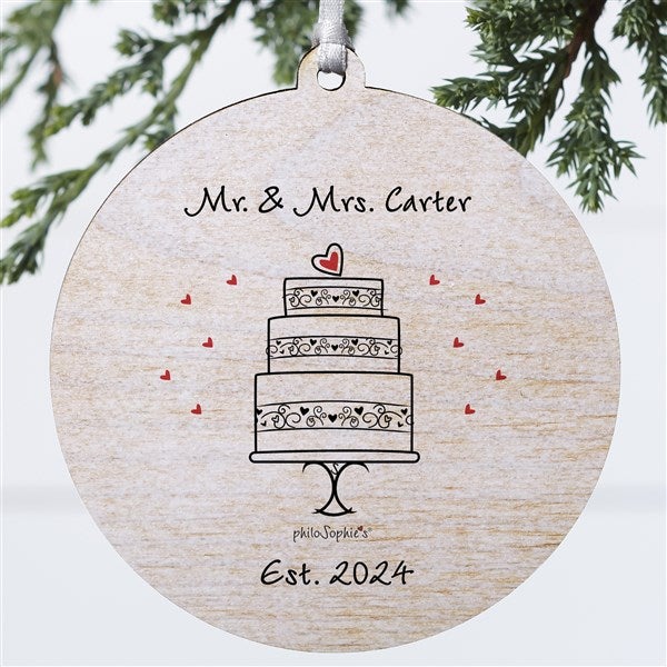 Wedding Celebration philoSophie's Personalized Ornaments - 29210