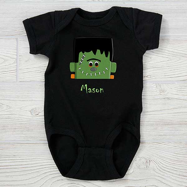 Freaky Frankie Personalized Halloween Baby Clothing - 29229