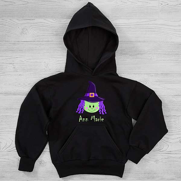 Good Lil' Witch Personalized Halloween Kids Sweatshirts - 29233