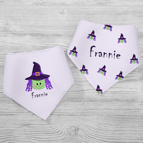 Good Lil' Witch Personalized Baby Bibs - 29235