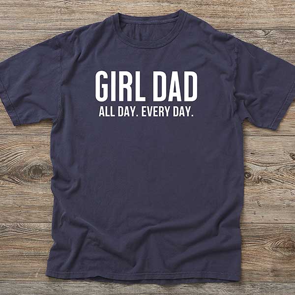 Girl Dad Personalized Dad Shirts - 29283