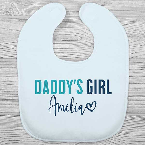 Daddy's Girl Personalized Baby Bibs - 29288