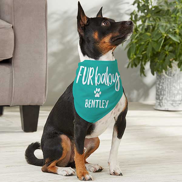 Fur Baby Personalized Dog Bandanas - 29317