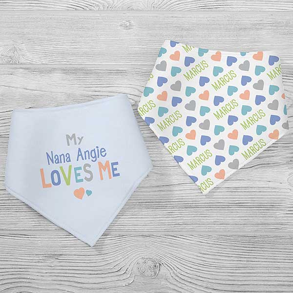 You Are Loved Personalized Baby Bibs - 29333