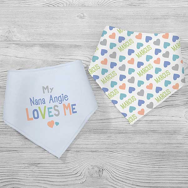 You Are Loved Personalized Baby Bibs - 29333
