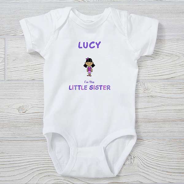 Sister Character Personalized Baby Clothing - 29378