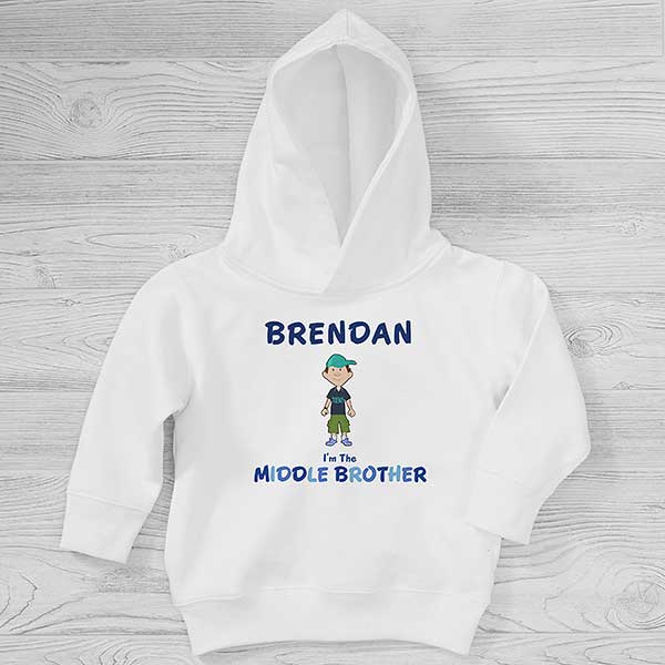 Brother Character Personalized Kids Sweatshirts - 29383