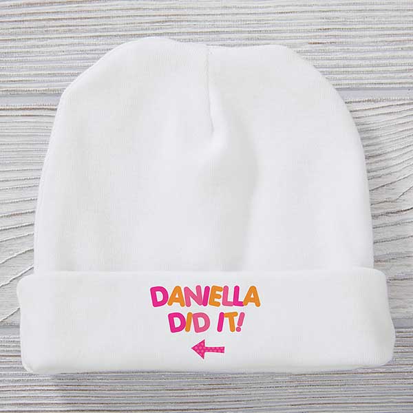 personalized baby hats