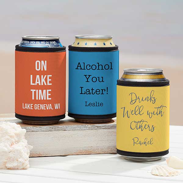 Expressions Write Your Own Personalized Can & Bottle Wrap - 29405