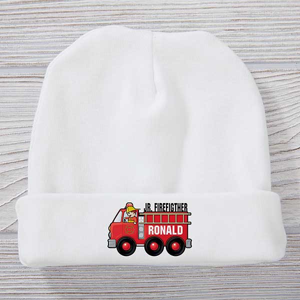 Jr. Firefighter Personalized Baby Hats - 29421
