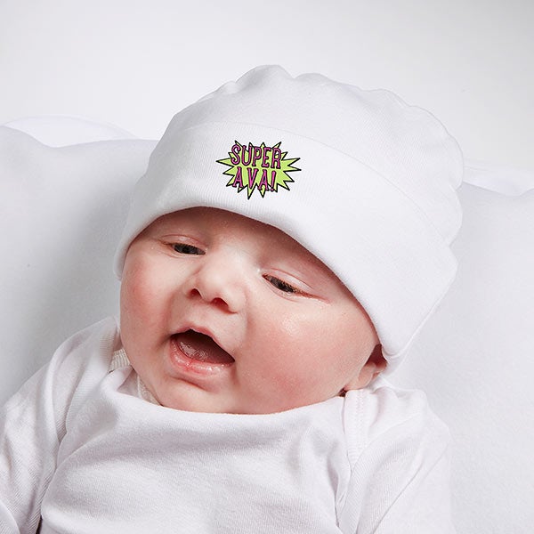 Super Hero Personalized Baby Hats - 29500