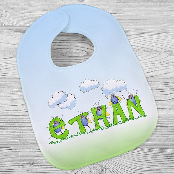 B is for Bug Personalized Baby Bibs - 29511