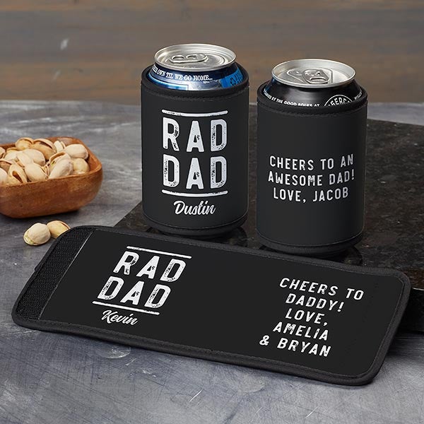 Personalized Can & Bottle Wrap - Rad Dad - 29525