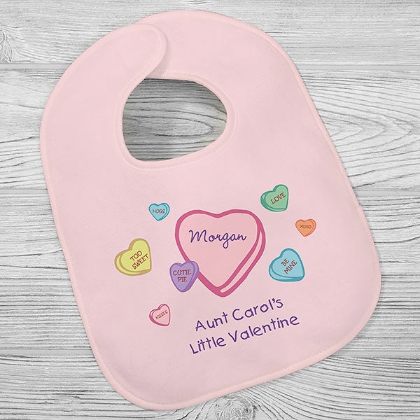 Little Valentine Personalized Baby Bibs