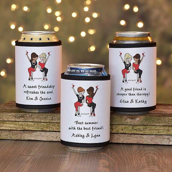 Best Friends philoSophie's Personalized Can & Bottle Wraps - 29611