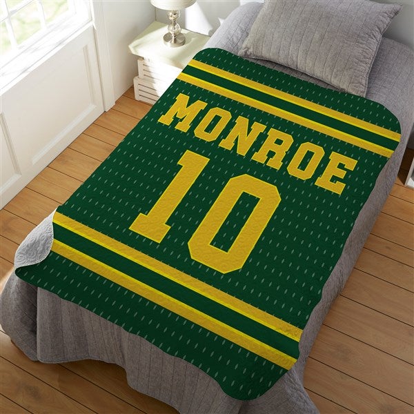 Sports Jersey Personalized Blankets - 29659
