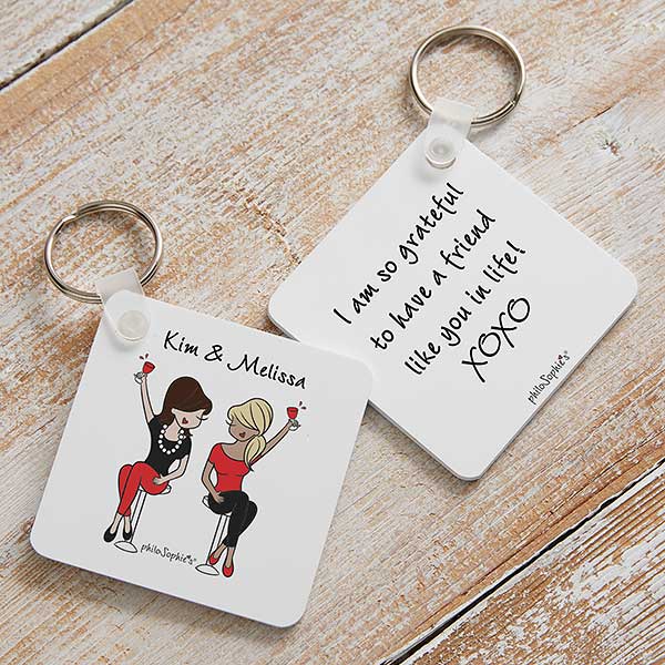 Best Friends philoSophie's Personalized Keychain - 29687