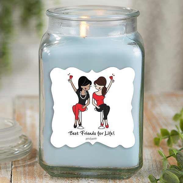 Best Friends philoSophie's Personalized Scented Candle Jars - 29688