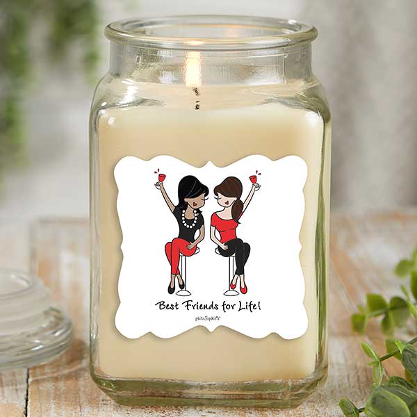 Best Friends philoSophie's Personalized Scented Candle Jars - 29688