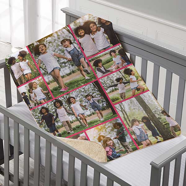 Photo Collage Personalize Blankets for Kids - 29704