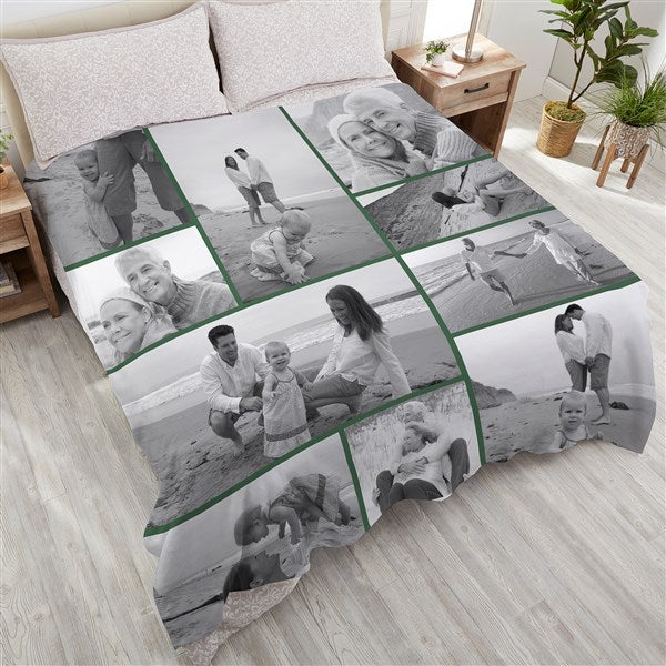 Photo Collage For Grandparents Personalized Photo Blankets - 29706