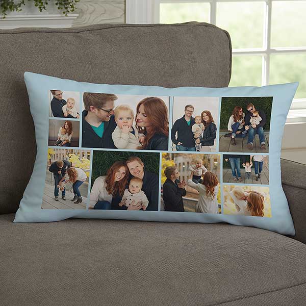 Photo Collage For Her Personalized Throw Pillows - 29707